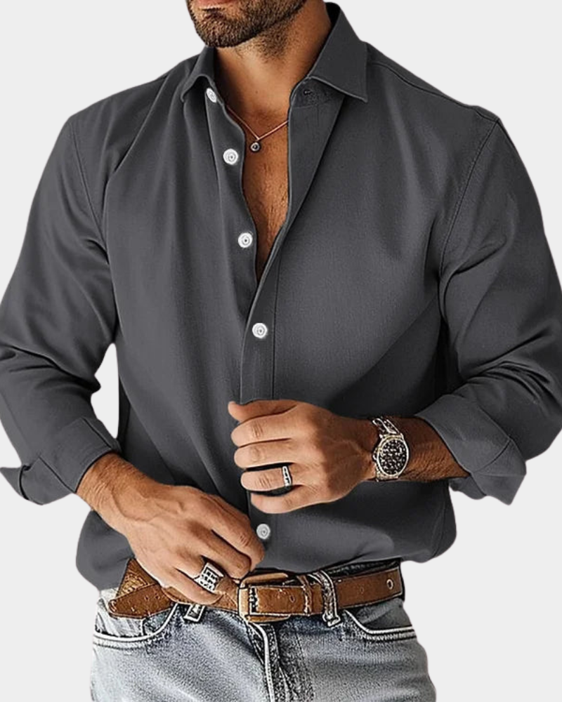 Christine | Camisa Slim Fit Elástica para Hombre
