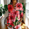 Irelle | Blusa elegante con estampado floral