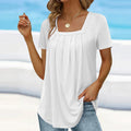 Nami | Blusa holgada con escote cuadrado