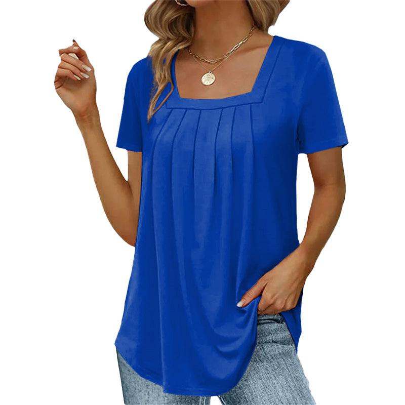 Nami | Blusa holgada con escote cuadrado