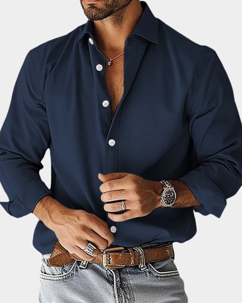 Christine | Camisa Slim Fit Elástica para Hombre