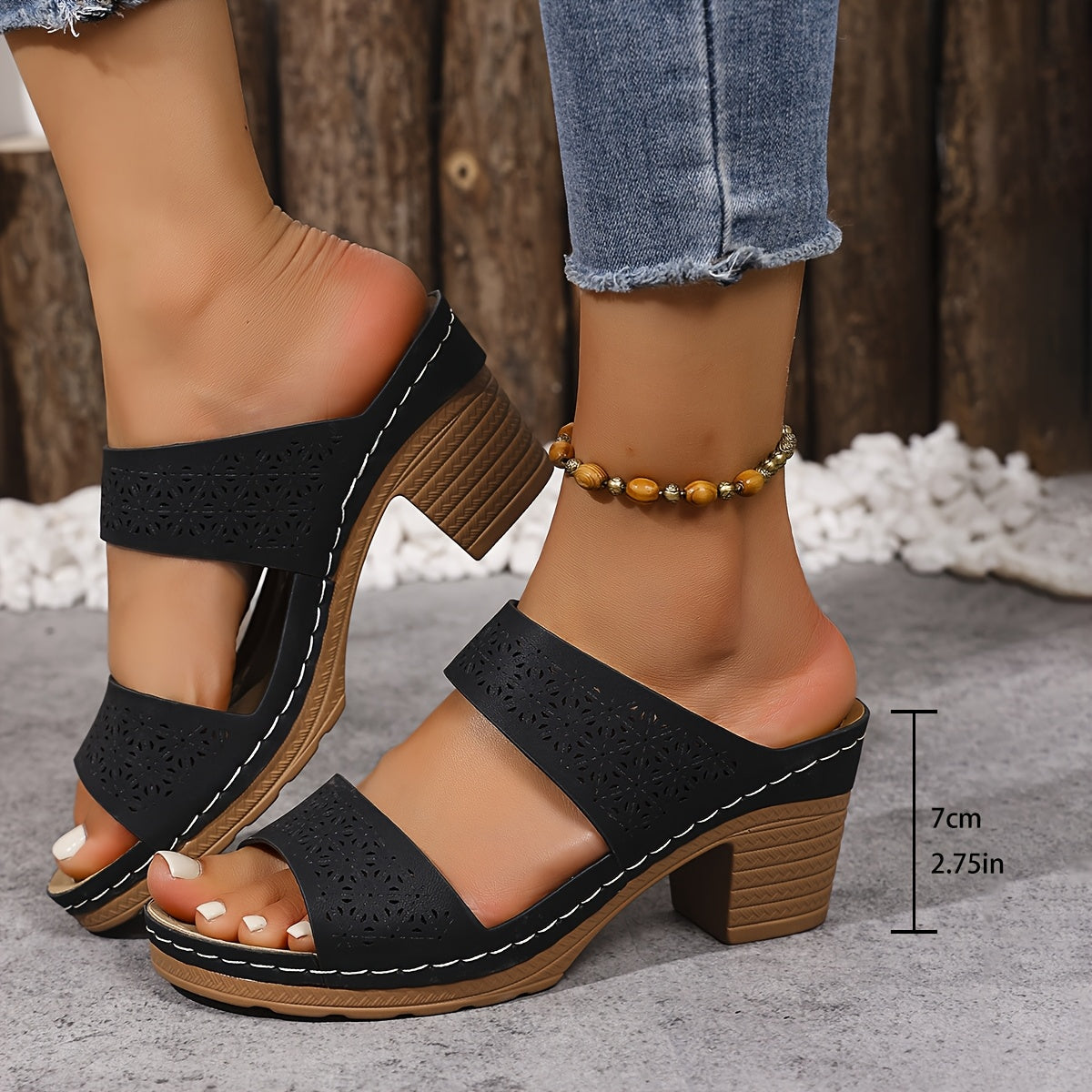Sandalias ortopédicas elegantes y cómodas Inès