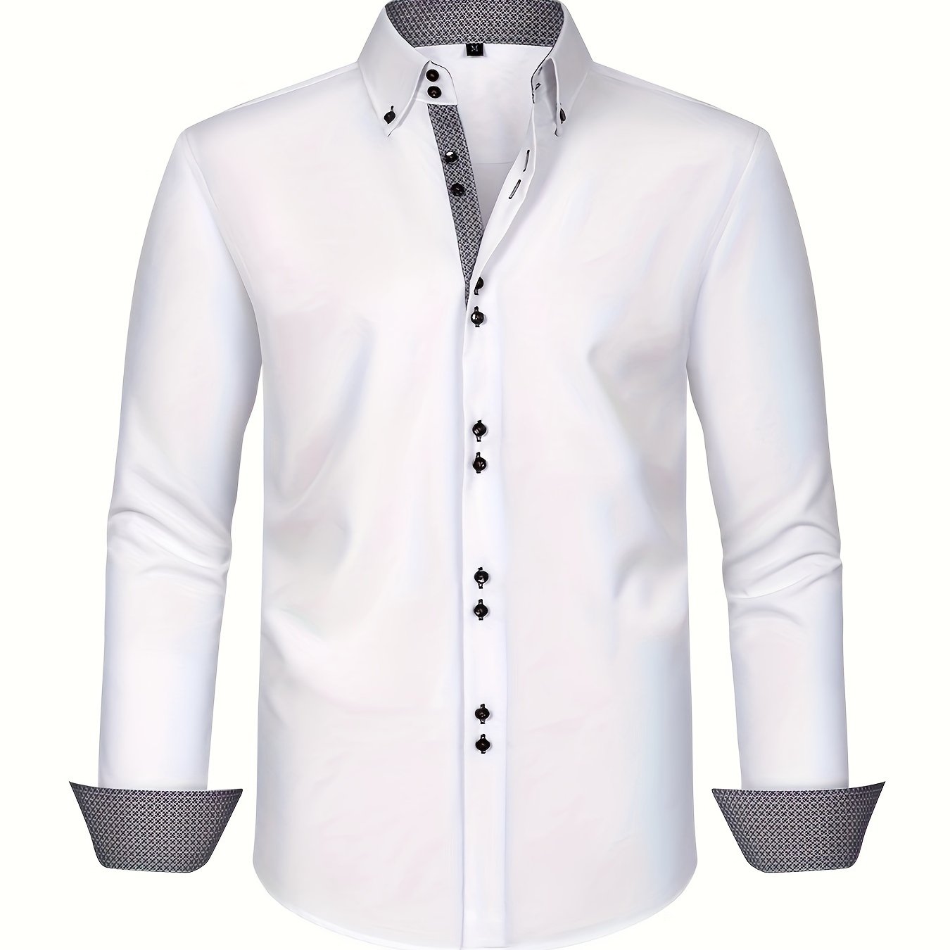 Christine | Camisa Ligera con Detalles Contrastados