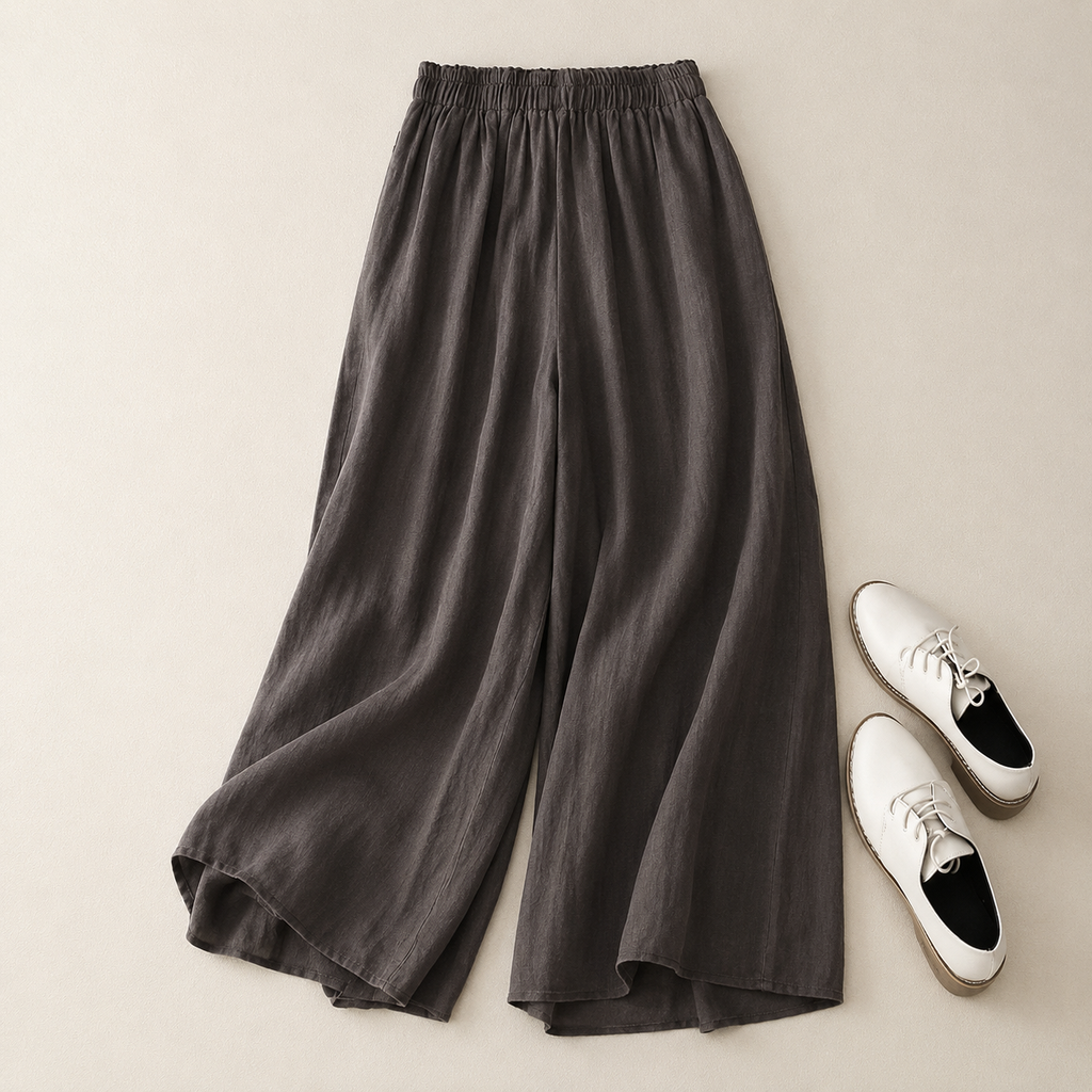 Christine | Pantalones de Lino Elegantes