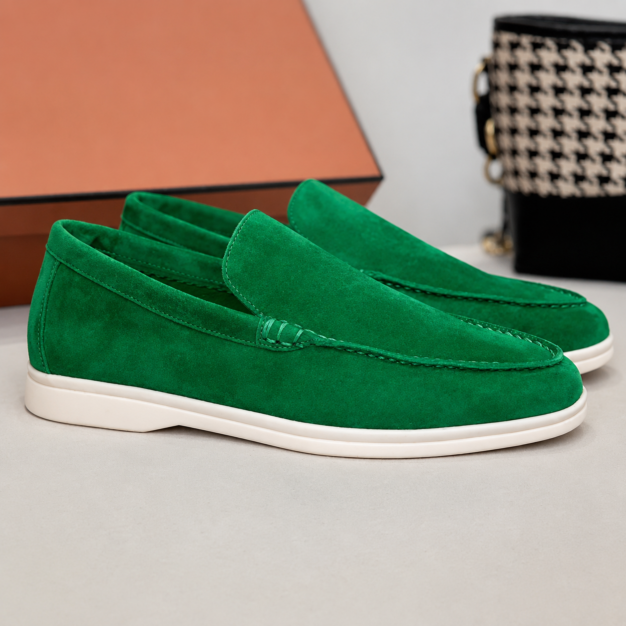 Christine | Mocasines Elegantes de Ante