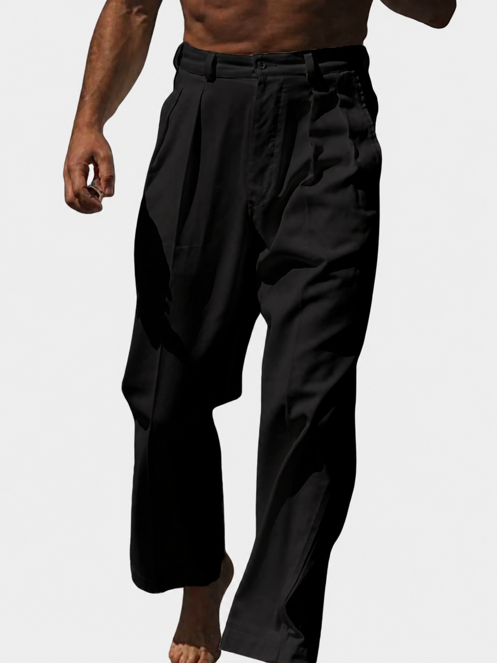 Christine | Pantalones de Lino Pierna Ancha