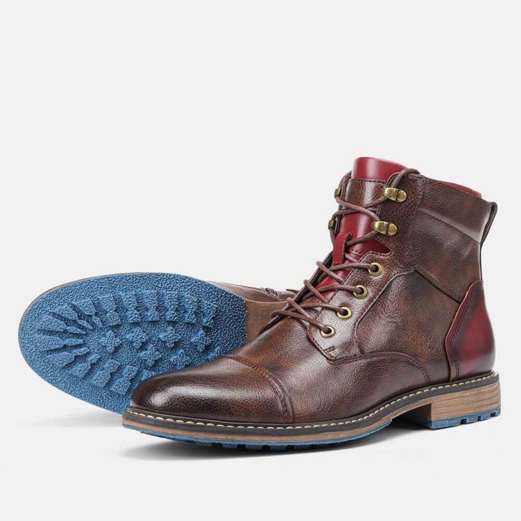 Christine | Botines Oxford de Piel