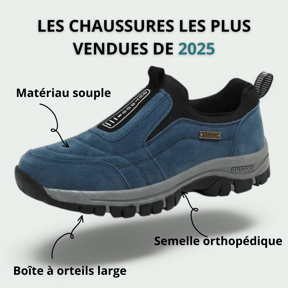 DELACROIX | ZAPATOS ORTOPÉDICOS DE PASEO