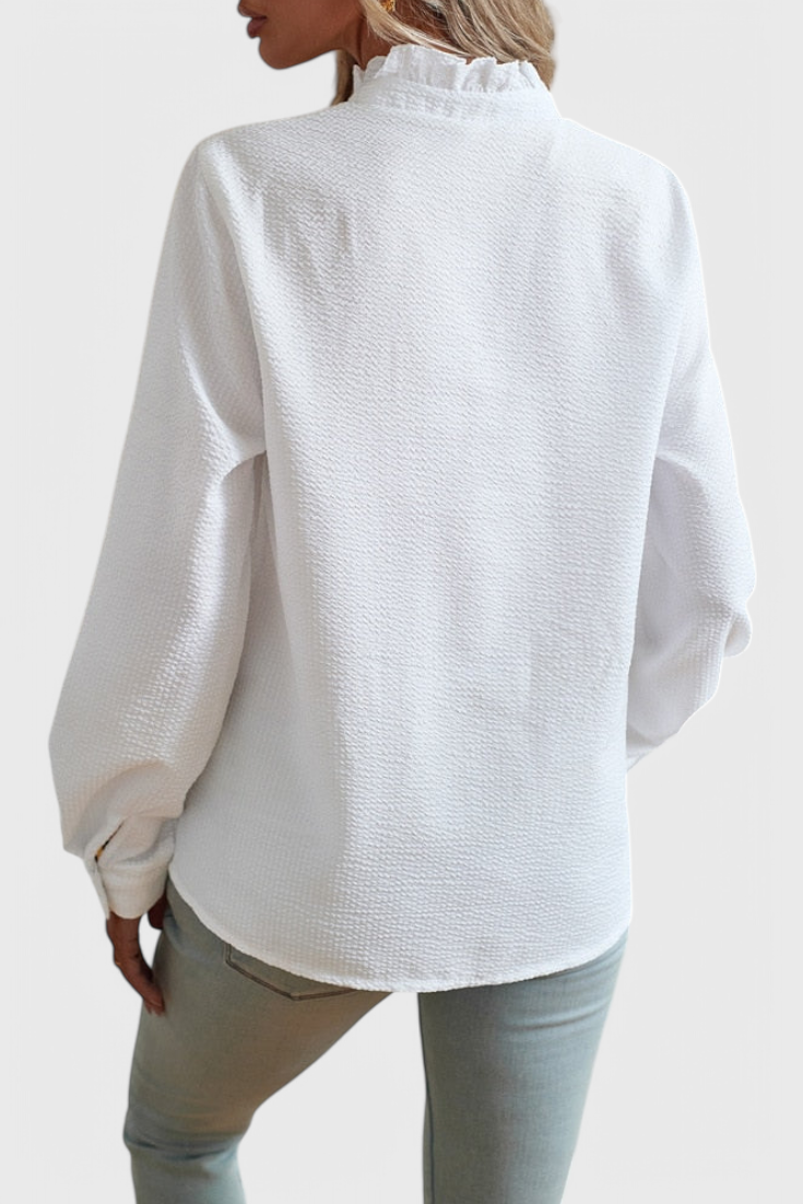 Sommerfeld | Elegante blusa con volantes