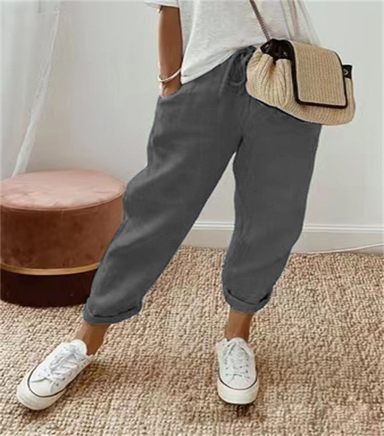 Christine | Pantalón de Algodón Elegante