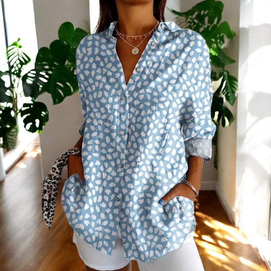 Irelle | Blusa elegante con estampado floral