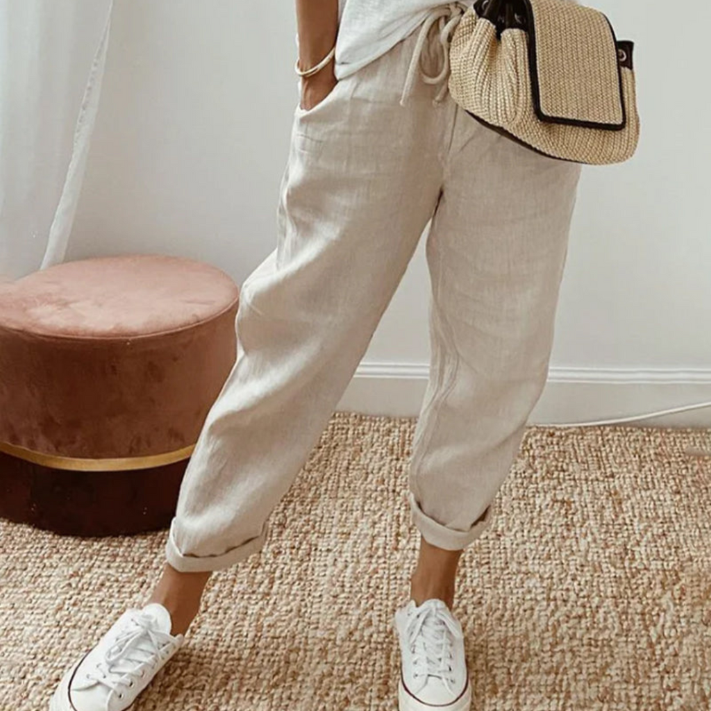 Christine | Pantalón de Algodón Elegante