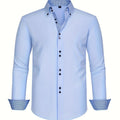 Christine | Camisa Ligera con Detalles Contrastados
