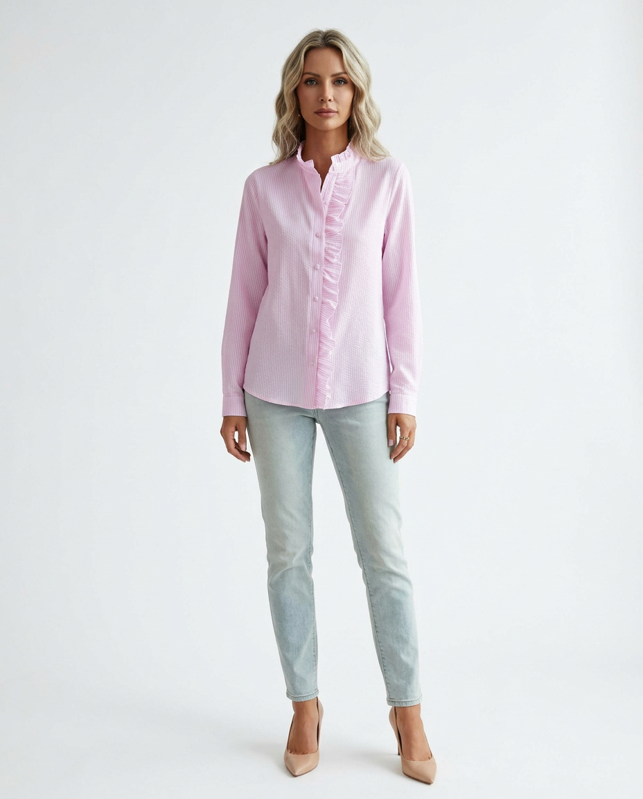 Sommerfeld | Elegante blusa con volantes
