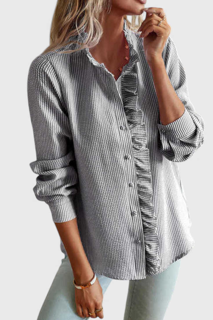 Sommerfeld | Elegante blusa con volantes