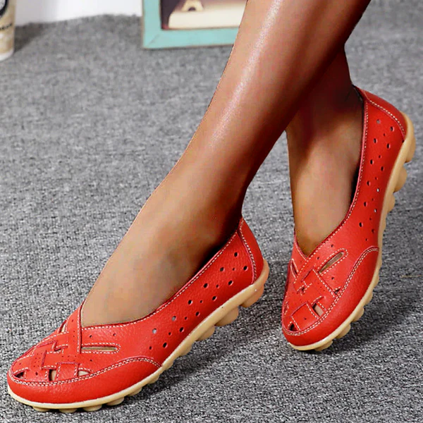 Mocasines Elegantes de Cuero Transpirable