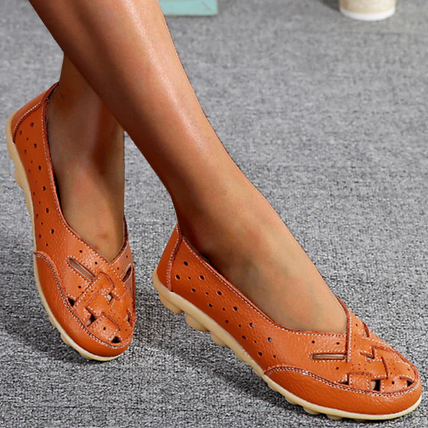 Mocasines Elegantes de Cuero Transpirable