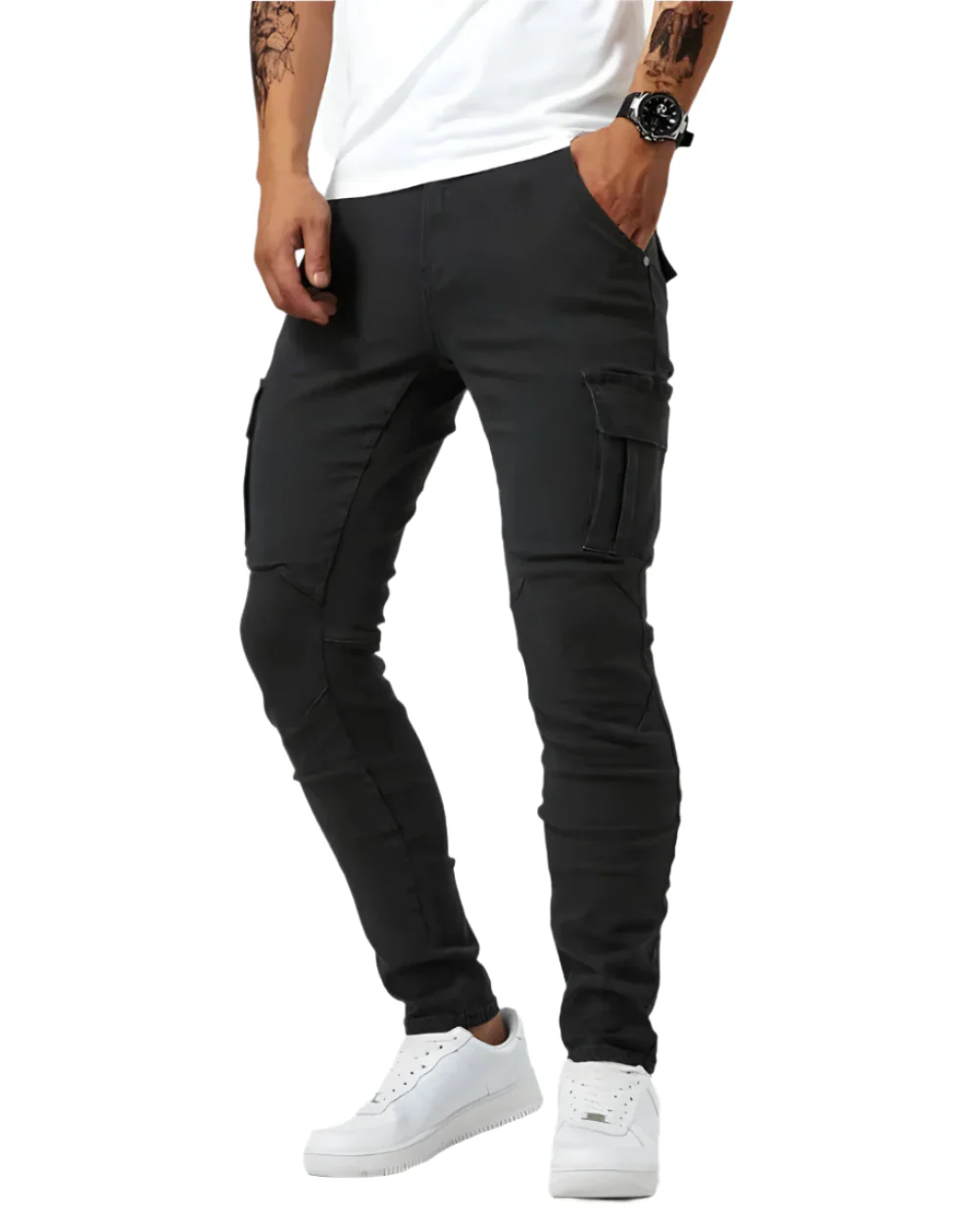 Christine | Pantalones Cargo Elásticos