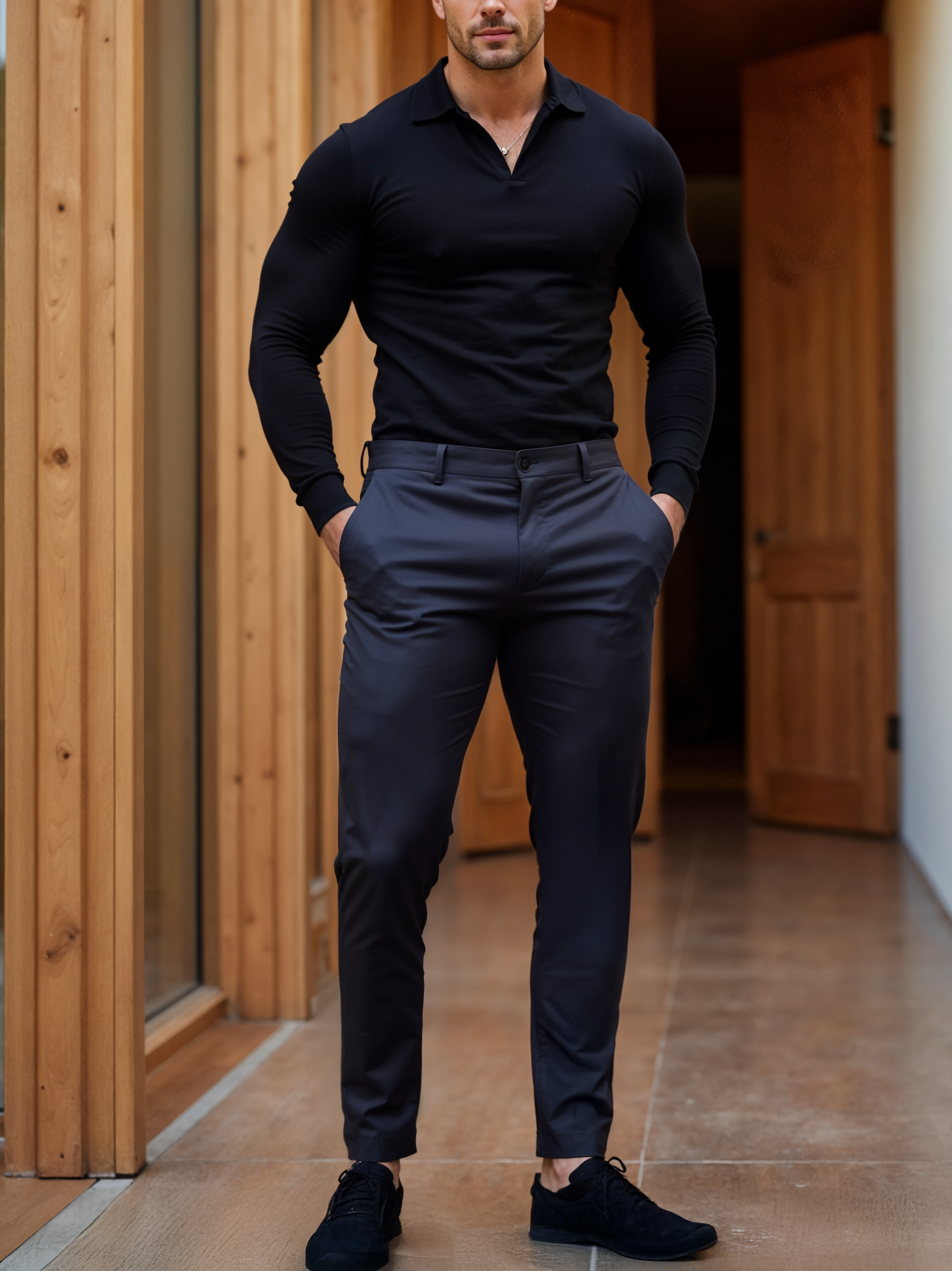 Christine | Pantalones Elásticos Elegantes