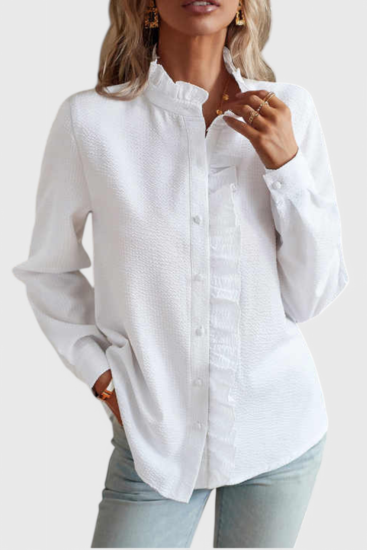 Sommerfeld | Elegante blusa con volantes