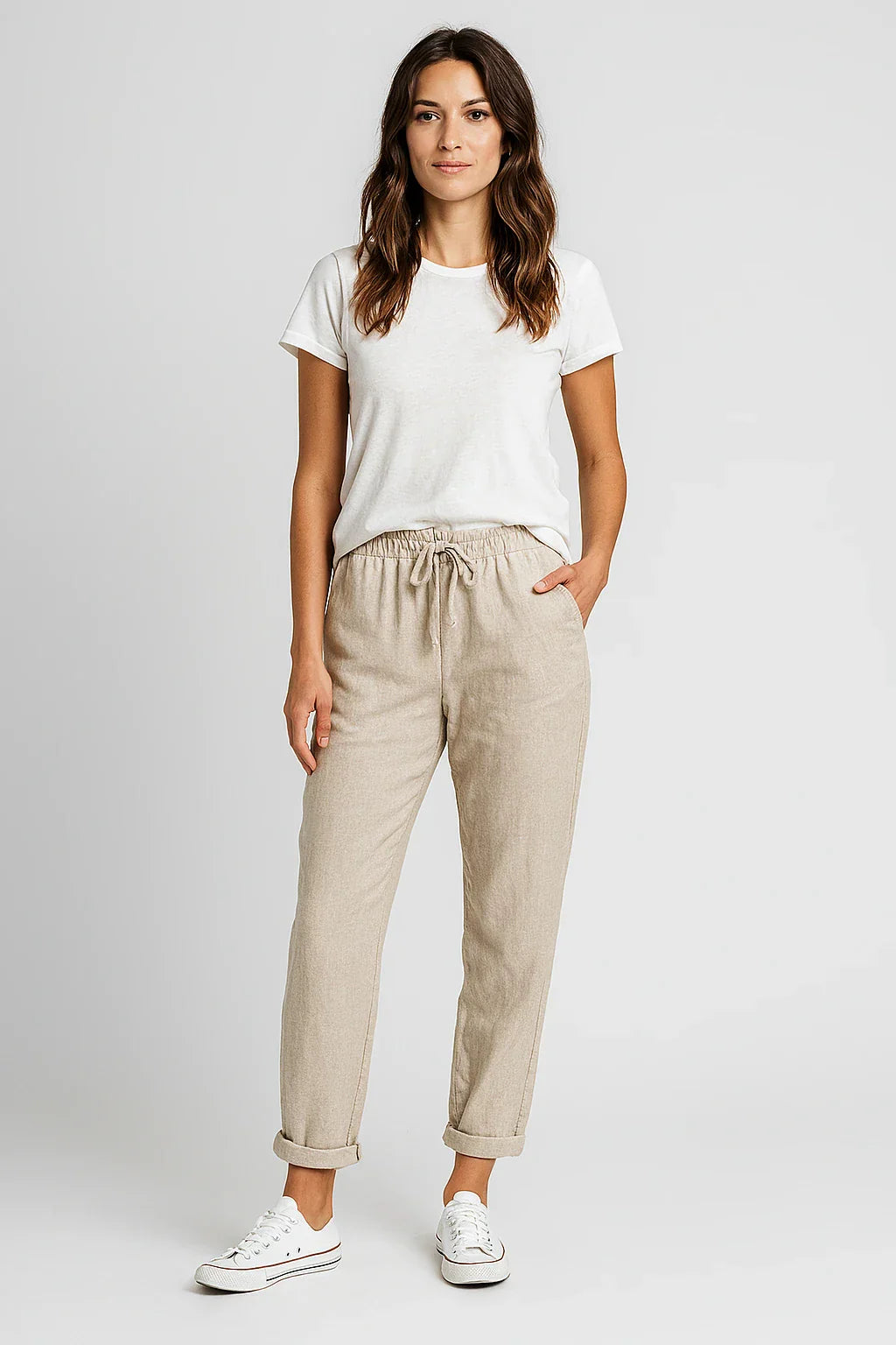 Christine | Pantalón de Algodón Elegante